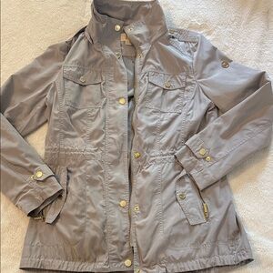 Women’s Michael Kors Utility Jacket in Gray, size M